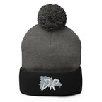 Dominican Republic Map Pom-Pom Beanie - Conscious Apparel Store
