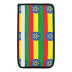 Ethiopia Flag Car Seat Belt Cover 7''x12.6'' (Pack of 2) - Conscious Apparel Store