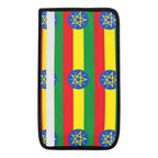Ethiopia Flag Car Seat Belt Cover 7''x12.6'' (Pack of 2) - Conscious Apparel Store