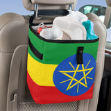 Ethiopia Flag Car Trash Bag - Conscious Apparel Store