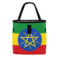 Ethiopia Flag Car Trash Bag - Conscious Apparel Store