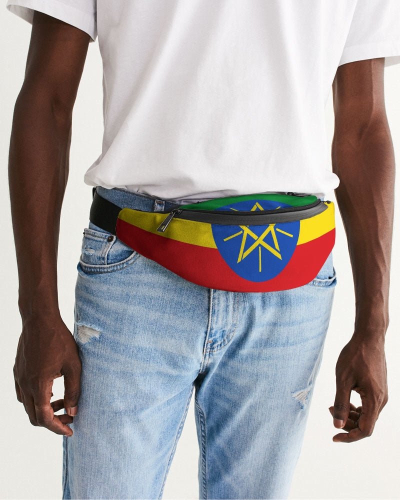 Ethiopia Flag Crossbody Sling Bag - Conscious Apparel Store