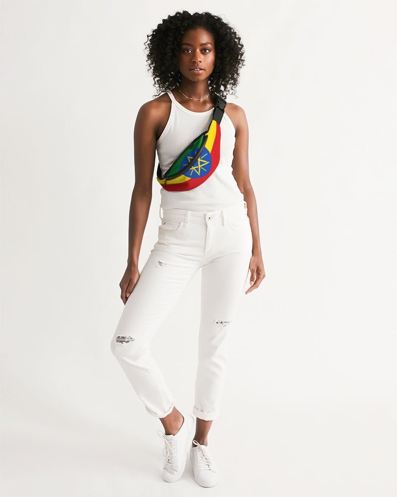 Ethiopia Flag Crossbody Sling Bag - Conscious Apparel Store