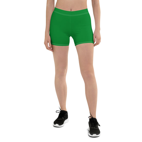 Ethiopia Flag Green Leggings Shorts - Conscious Apparel Store