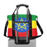 Ethiopia Flag Large Capacity Duffle Bag - Conscious Apparel Store