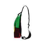 Ethiopia Flag Men's Casual Chest Bag - Conscious Apparel Store