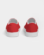 Ethiopia Flag Men's Slip-On Canvas Shoe - Conscious Apparel Store
