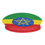 Ethiopia Flag Mouse Pad with Wrist Rest Support - Conscious Apparel Store