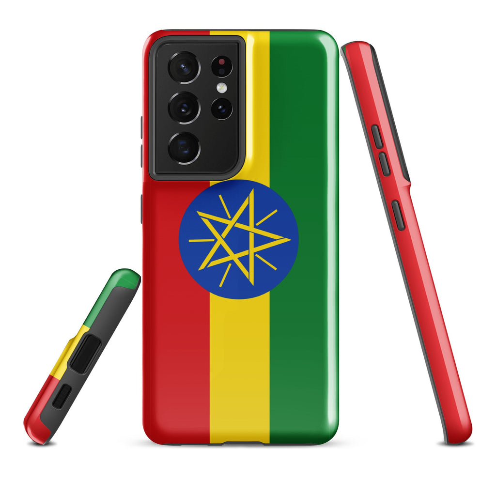 Ethiopia Flag Tough Cellphone case for Samsung® - Conscious Apparel Store