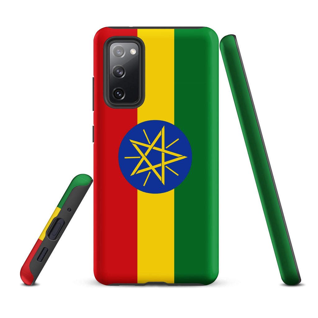 Ethiopia Flag Tough Cellphone case for Samsung® - Conscious Apparel Store