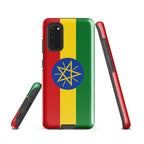 Ethiopia Flag Tough Cellphone case for Samsung® - Conscious Apparel Store