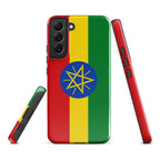 Ethiopia Flag Tough Cellphone case for Samsung® - Conscious Apparel Store