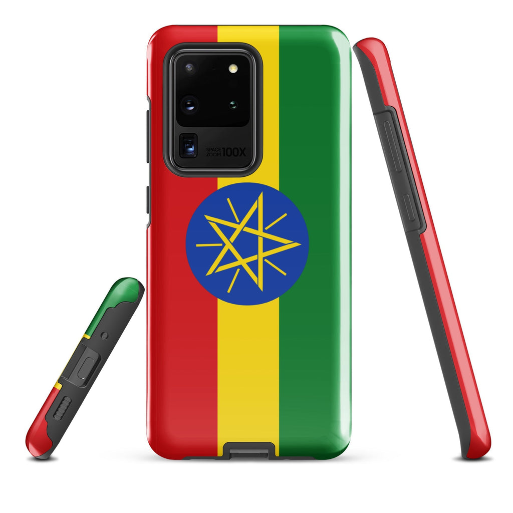 Ethiopia Flag Tough Cellphone case for Samsung® - Conscious Apparel Store