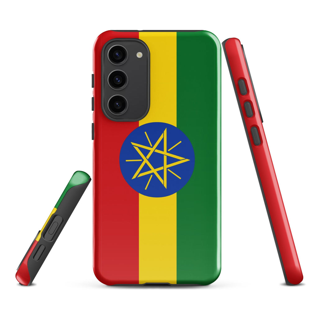 Ethiopia Flag Tough Cellphone case for Samsung® - Conscious Apparel Store