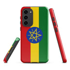 Ethiopia Flag Tough Cellphone case for Samsung® - Conscious Apparel Store