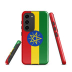Ethiopia Flag Tough Cellphone case for Samsung® - Conscious Apparel Store
