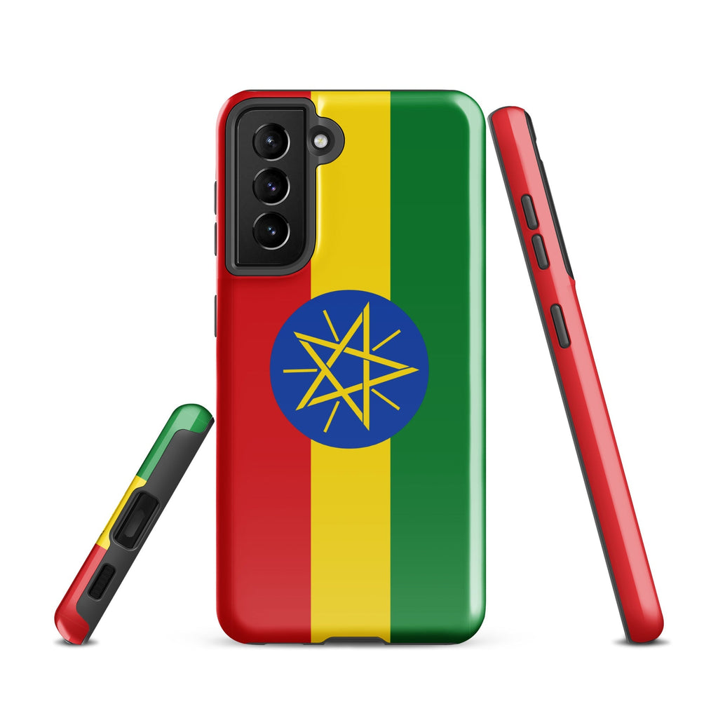 Ethiopia Flag Tough Cellphone case for Samsung® - Conscious Apparel Store