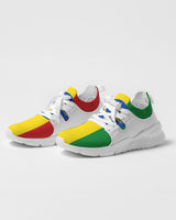 Ethiopia Flag Women's Two-Tone Sneaker - Conscious Apparel Store