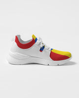 Ethiopia Flag Women's Two-Tone Sneaker - Conscious Apparel Store