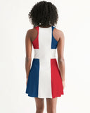 Dominican Republic Flag Women's Racerback Dress - Conscious Apparel Store