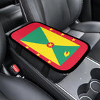 Grenada Flag Car Armrest Cover - Conscious Apparel Store