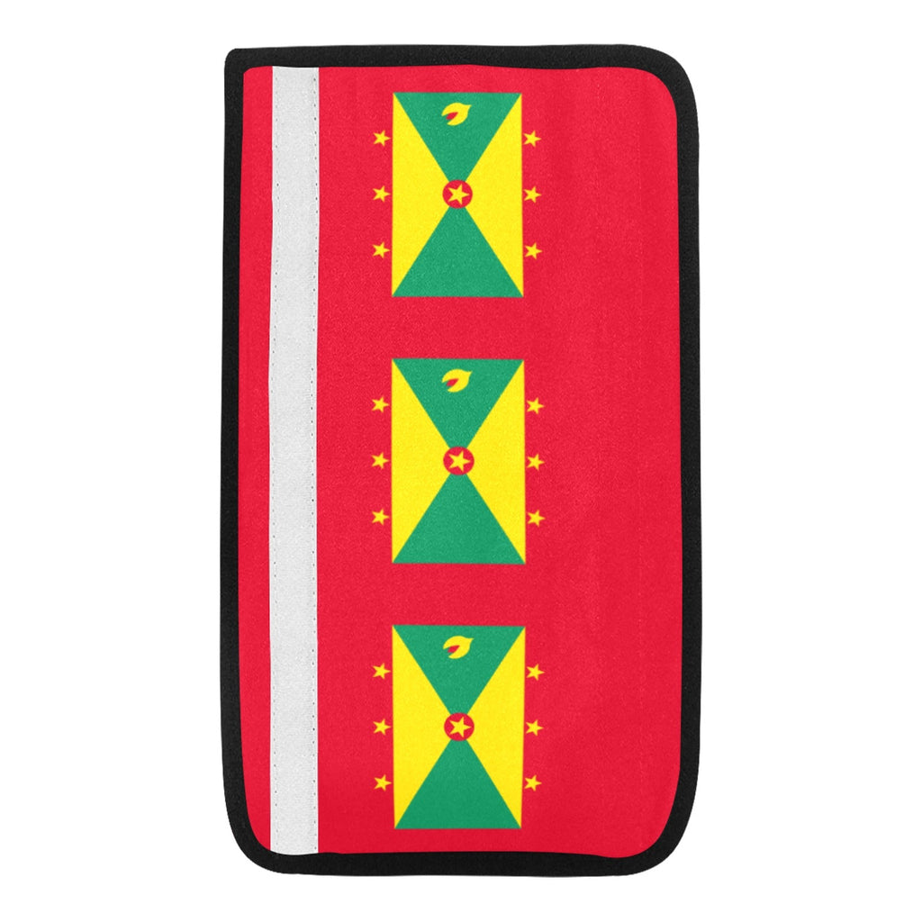 Grenada Flag Car Seat Belt Cover 7''x12.6'' (Pack of 2) - Conscious Apparel Store
