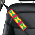 Grenada Flag Car Seat Belt Cover 7''x12.6'' (Pack of 2) - Conscious Apparel Store