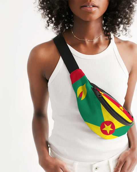 Grenada Flag Crossbody Sling Bag - Conscious Apparel Store