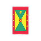 Grenada Flag Hand Towel 16"x28" - Conscious Apparel Store