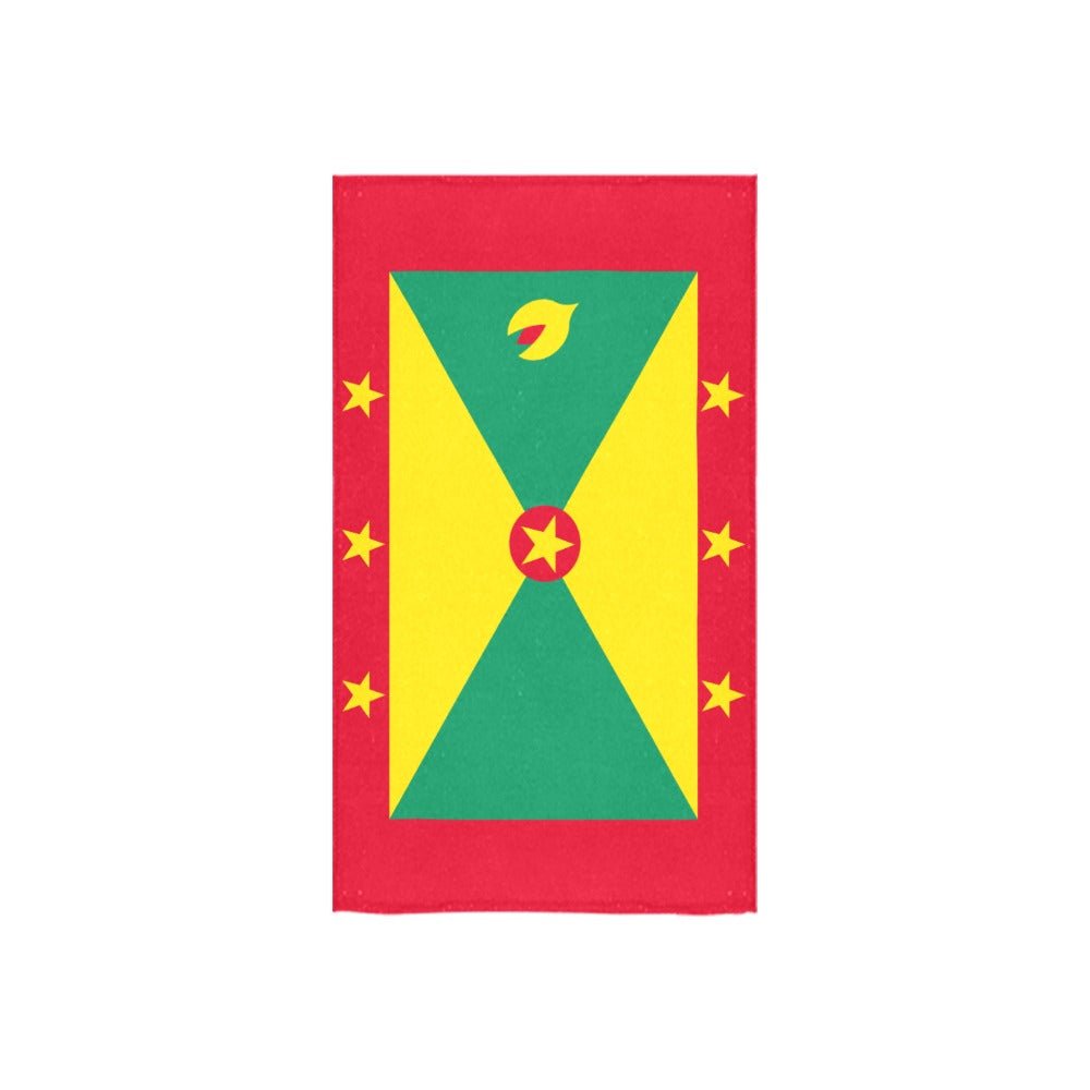 Grenada Flag Hand Towel 16"x28" - Conscious Apparel Store