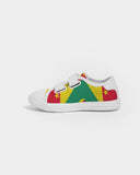 Grenada Flag Kids Velcro Sneaker - Conscious Apparel Store