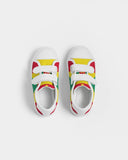 Grenada Flag Kids Velcro Sneaker - Conscious Apparel Store