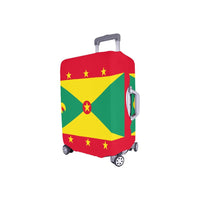 Grenada Flag Luggage Cover/Small 18"-21" - Conscious Apparel Store