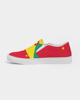 Grenada Flag Men's Slip-On Canvas Shoe - Conscious Apparel Store