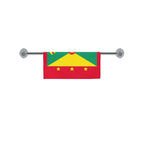 Grenada Flag Square Towel 13“x13” - Conscious Apparel Store