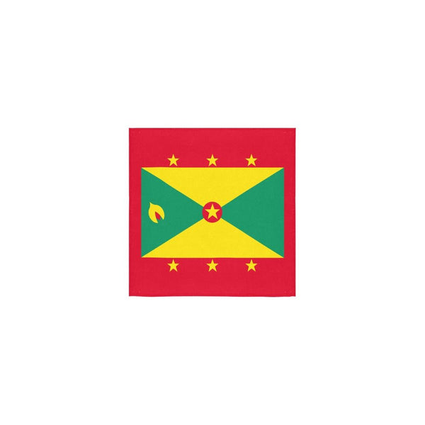 Grenada Flag Square Towel 13“x13” - Conscious Apparel Store