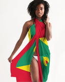 Grenada Flag Swim Cover Up - Conscious Apparel Store