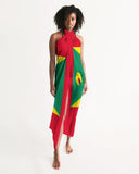 Grenada Flag Swim Cover Up - Conscious Apparel Store