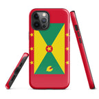 Grenada Flag Tough Cellphone Case for iPhone® - Conscious Apparel Store