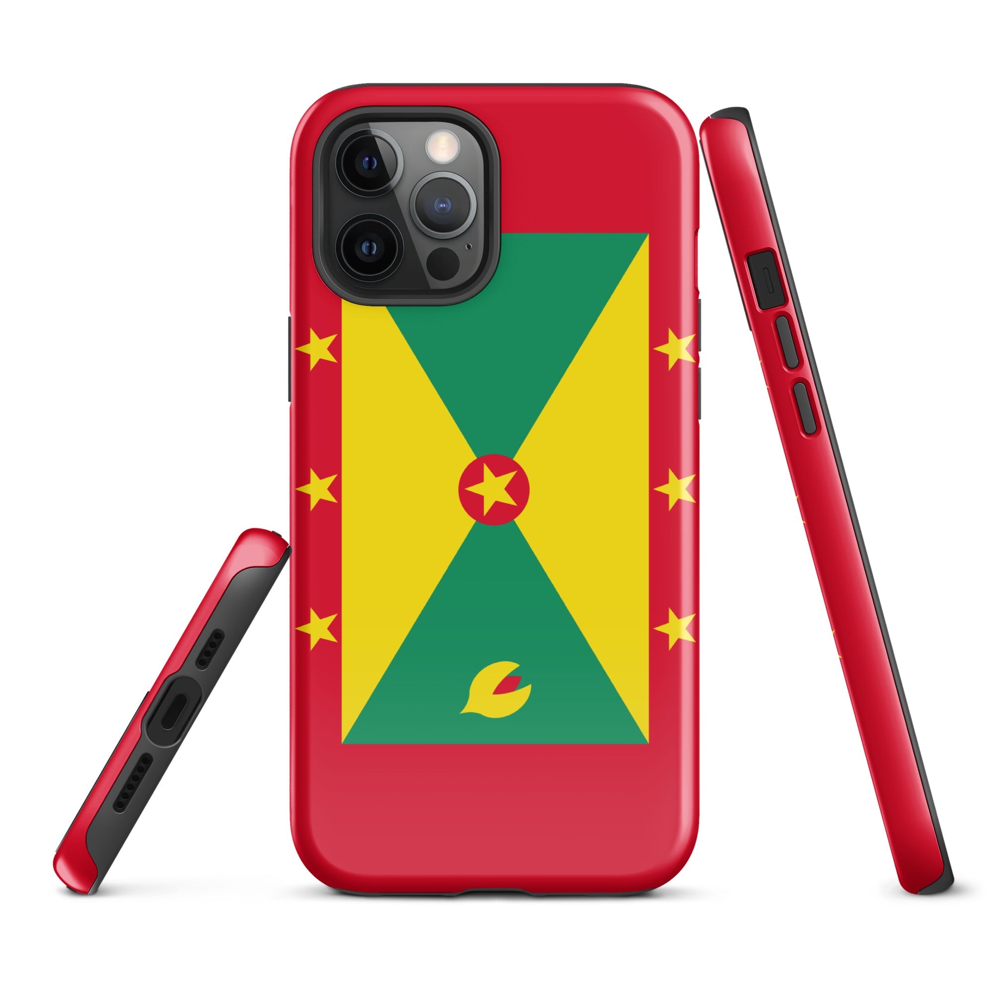 Grenada Flag Tough Cellphone Case for iPhone® - Conscious Apparel Store