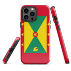 Grenada Flag Tough Cellphone Case for iPhone® - Conscious Apparel Store
