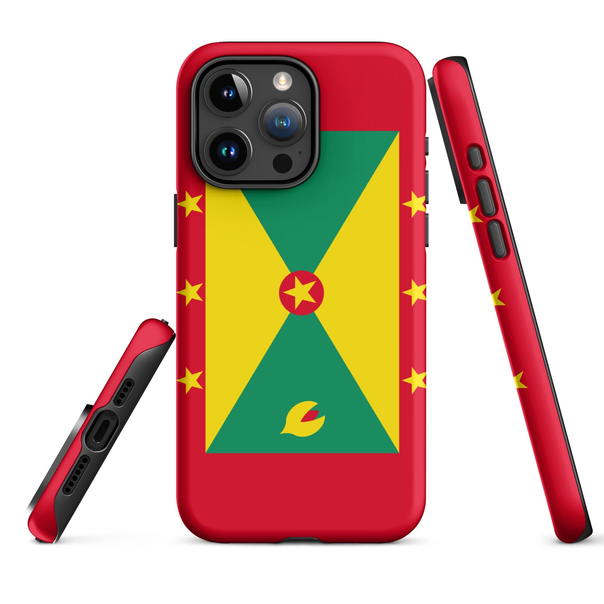 Grenada Flag Tough Cellphone Case for iPhone® - Conscious Apparel Store
