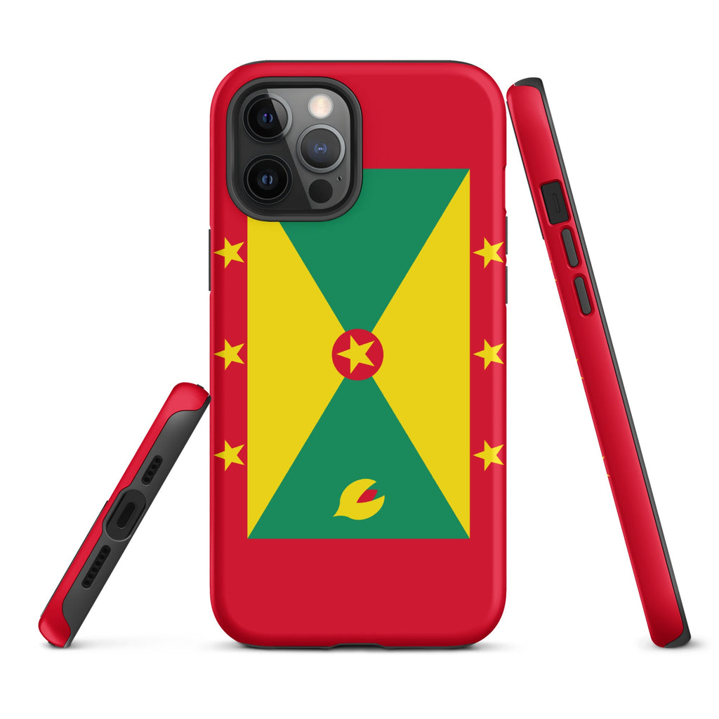 Grenada Flag Tough Cellphone Case for iPhone® - Conscious Apparel Store