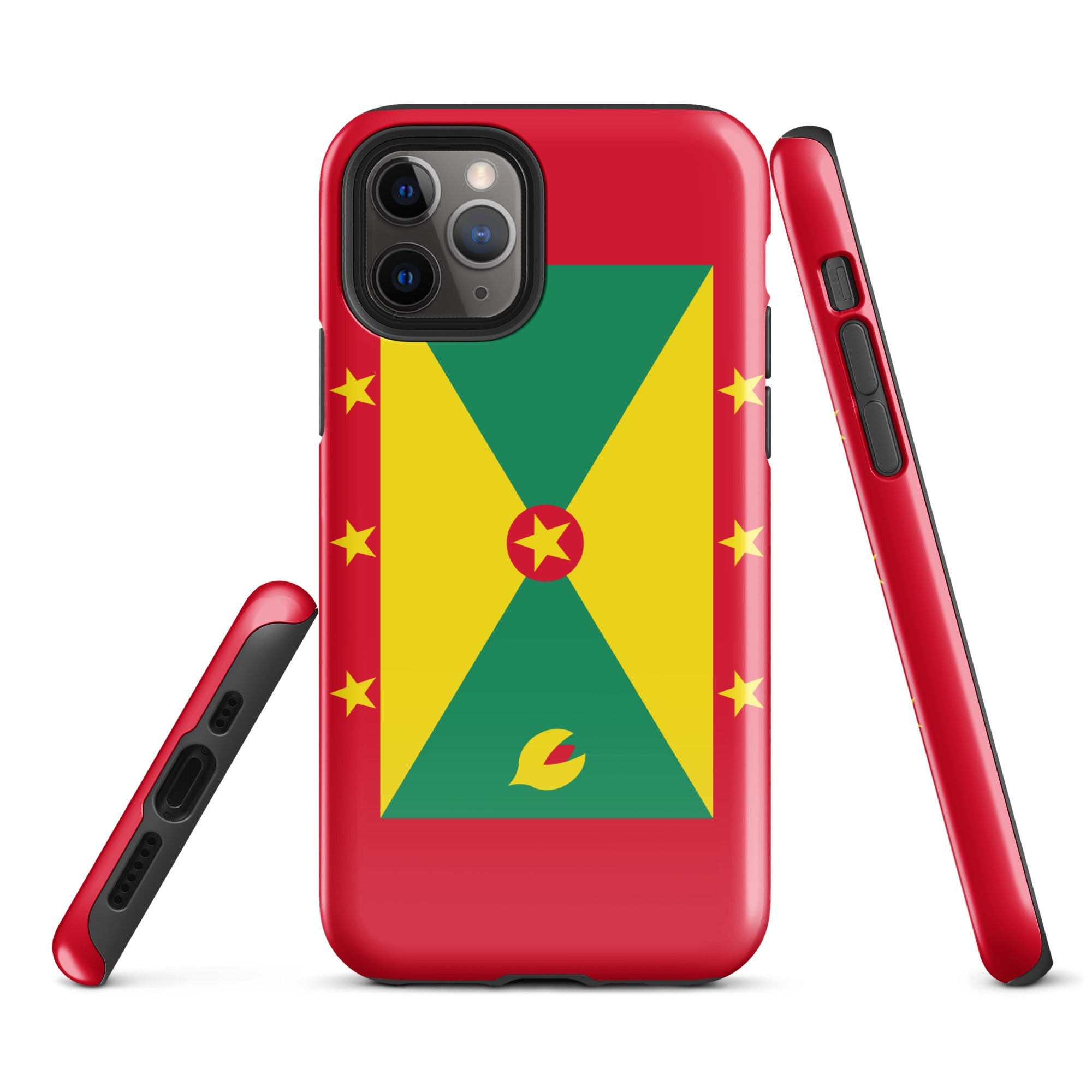 Grenada Flag Tough Cellphone Case for iPhone® - Conscious Apparel Store