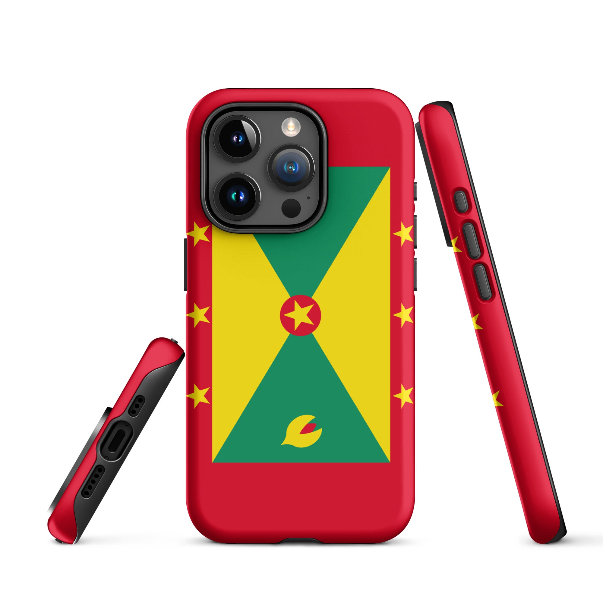 Grenada Flag Tough Cellphone Case for iPhone® - Conscious Apparel Store