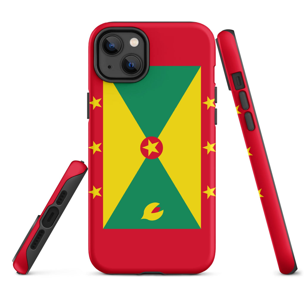Grenada Flag Tough Cellphone Case for iPhone® - Conscious Apparel Store