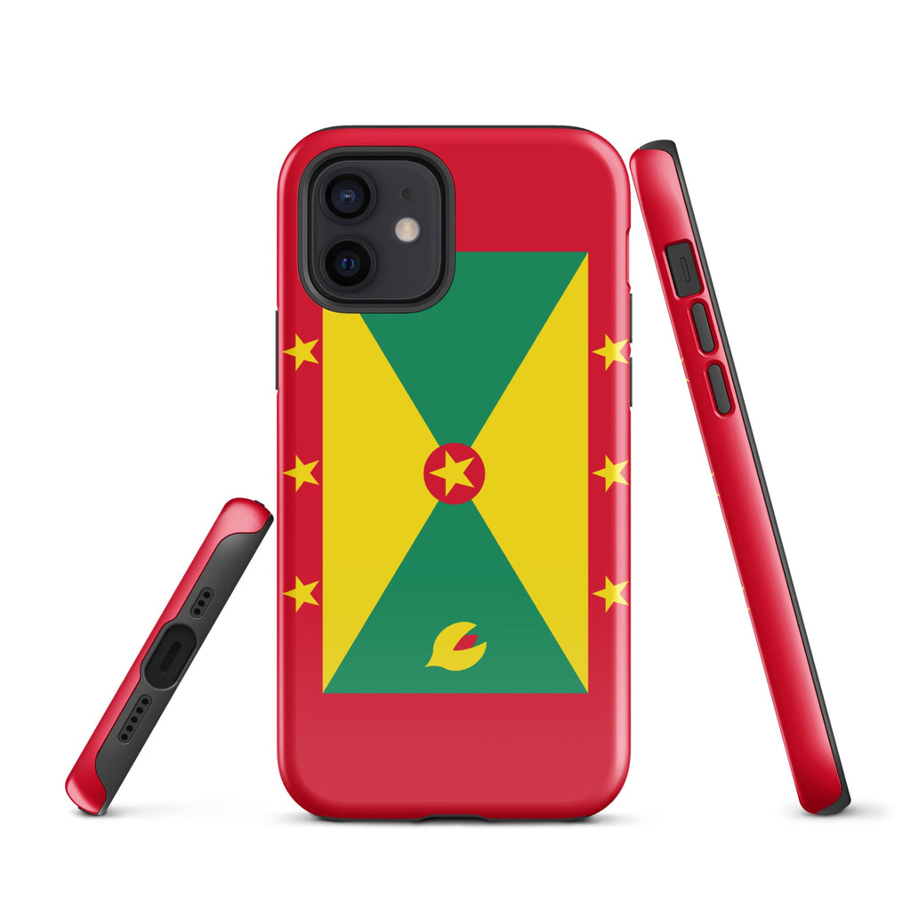 Grenada Flag Tough Cellphone Case for iPhone® - Conscious Apparel Store