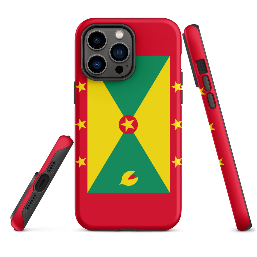 Grenada Flag Tough Cellphone Case for iPhone® - Conscious Apparel Store
