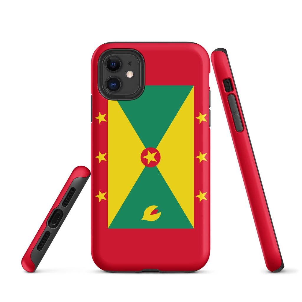 Grenada Flag Tough Cellphone Case for iPhone® - Conscious Apparel Store