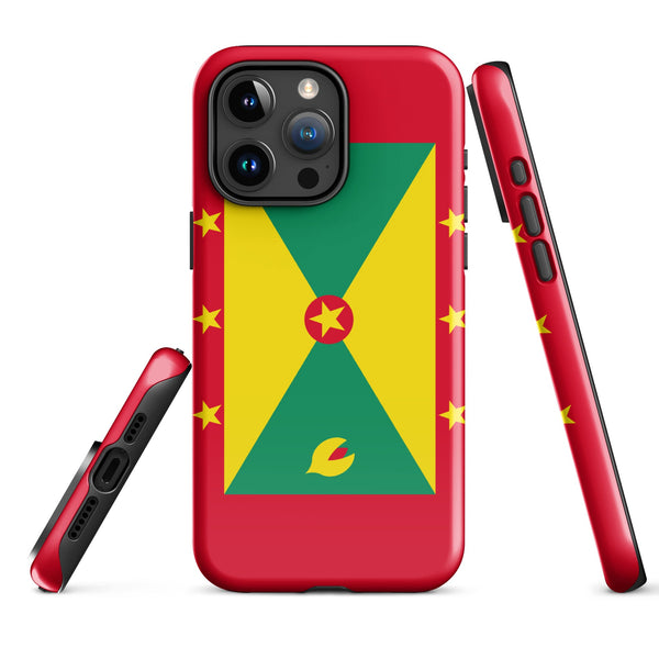 Grenada Flag Tough Cellphone Case for iPhone® - Conscious Apparel Store